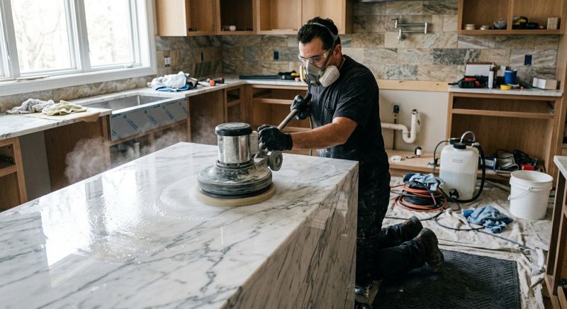 Marble Countertop Installation