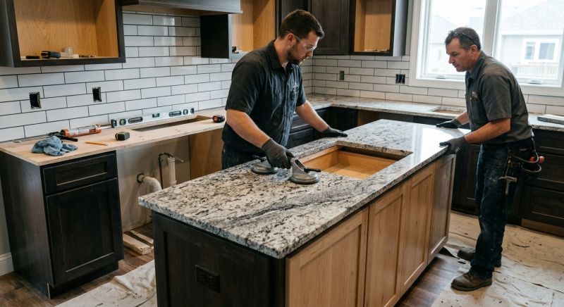 Marble Countertop Installation